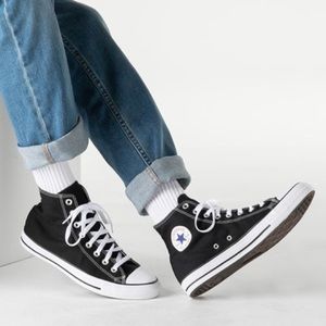 Converse black (not platform)